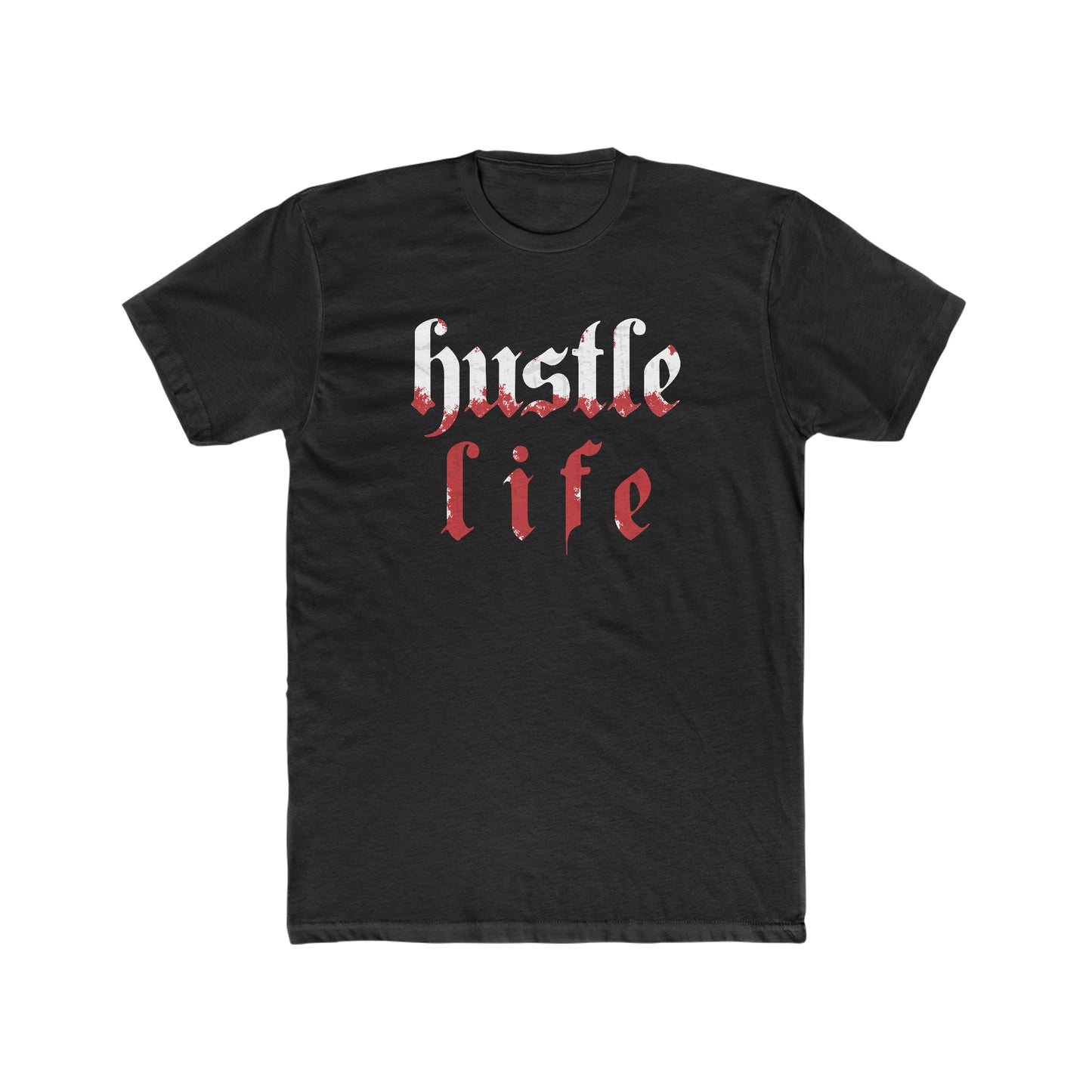 Blood Worx | Hustle Life | Cotton Crew Tee
