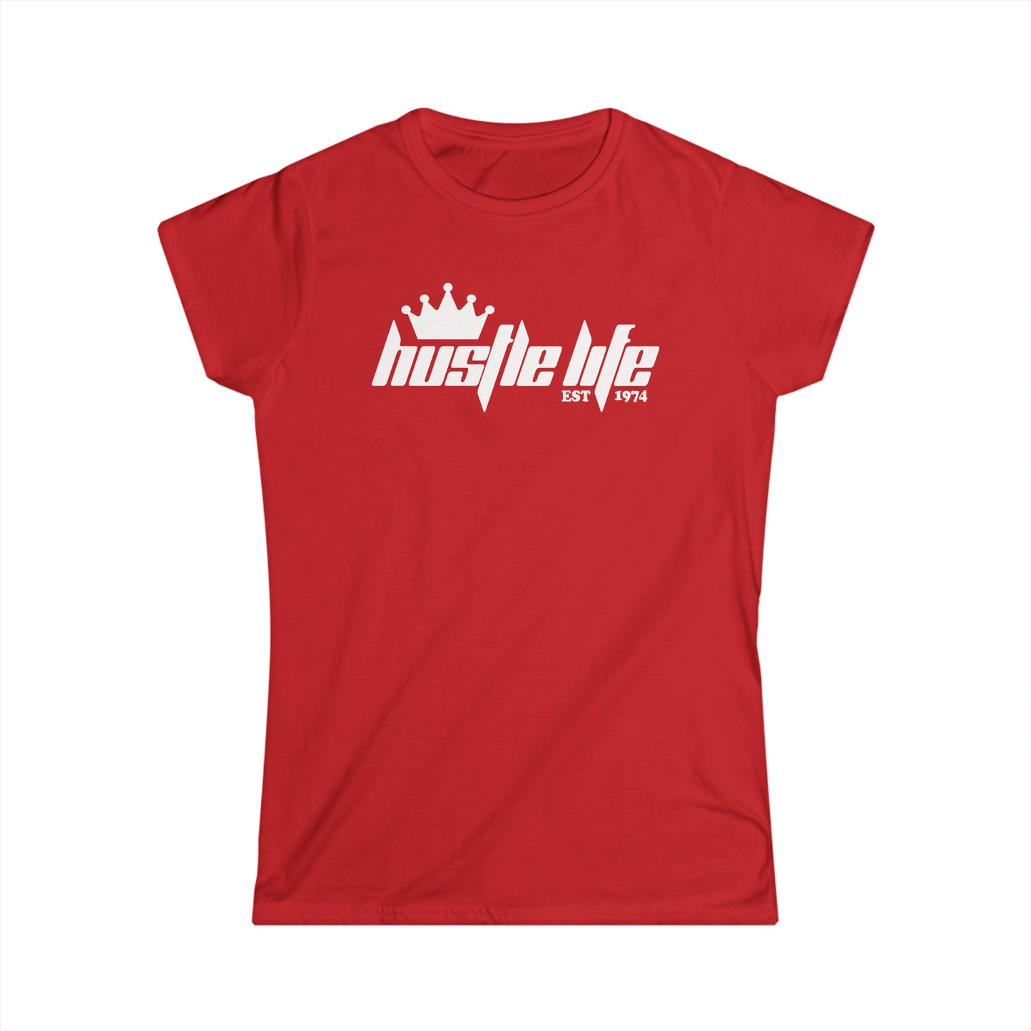 Pagal Crown | Hustle Life | Women's Soft Style Tee