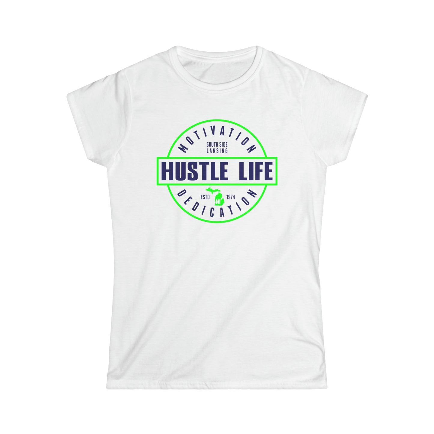 Let's Work | Hustle Life | Women's Soft Style Tee