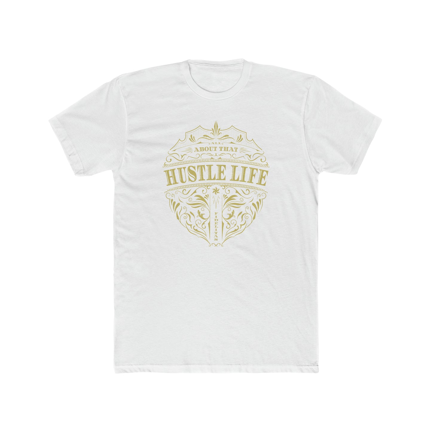 Old Times | Hustle Life | Cotton Crew Tee