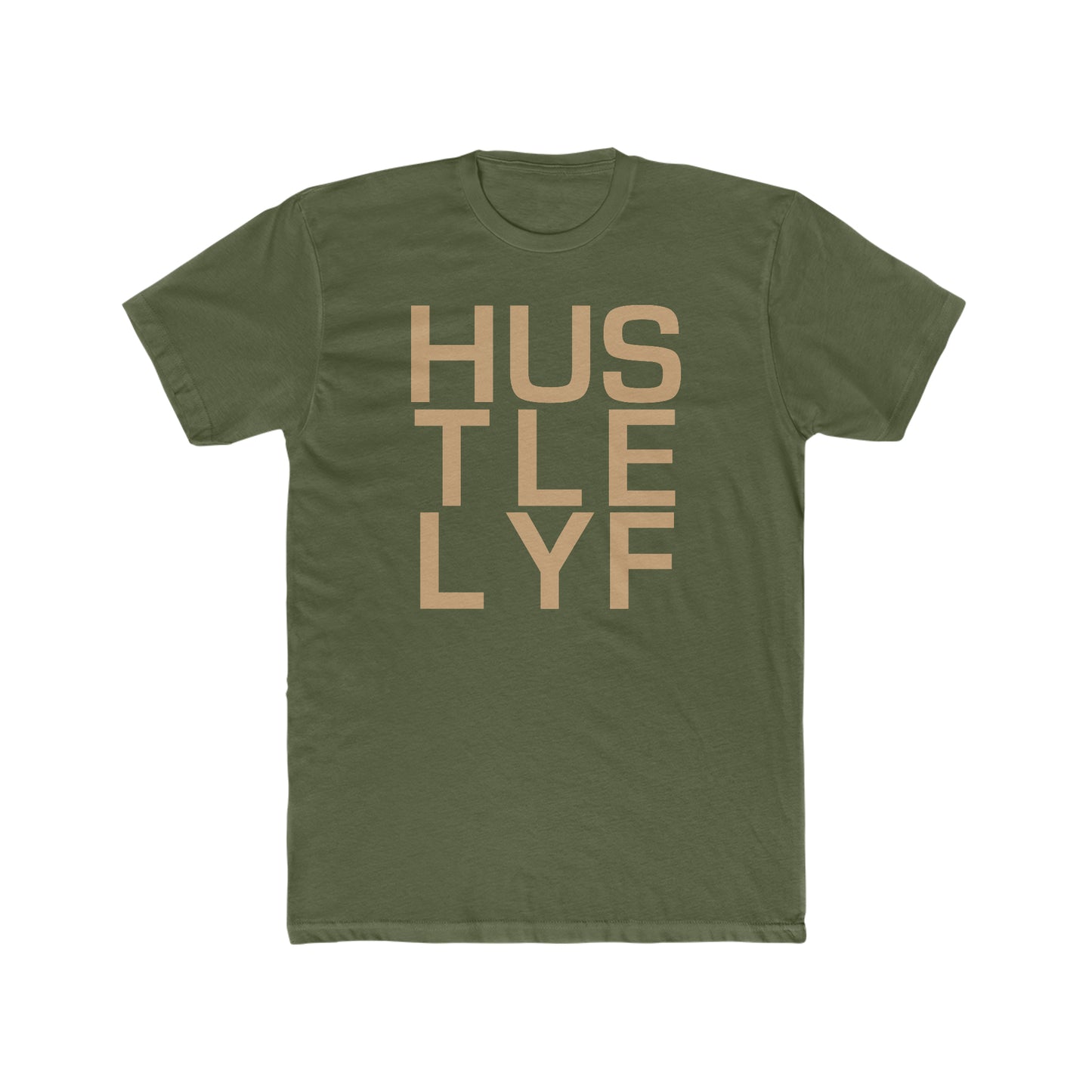 Cell Block | Hustle Life | Cotton Crew Tee