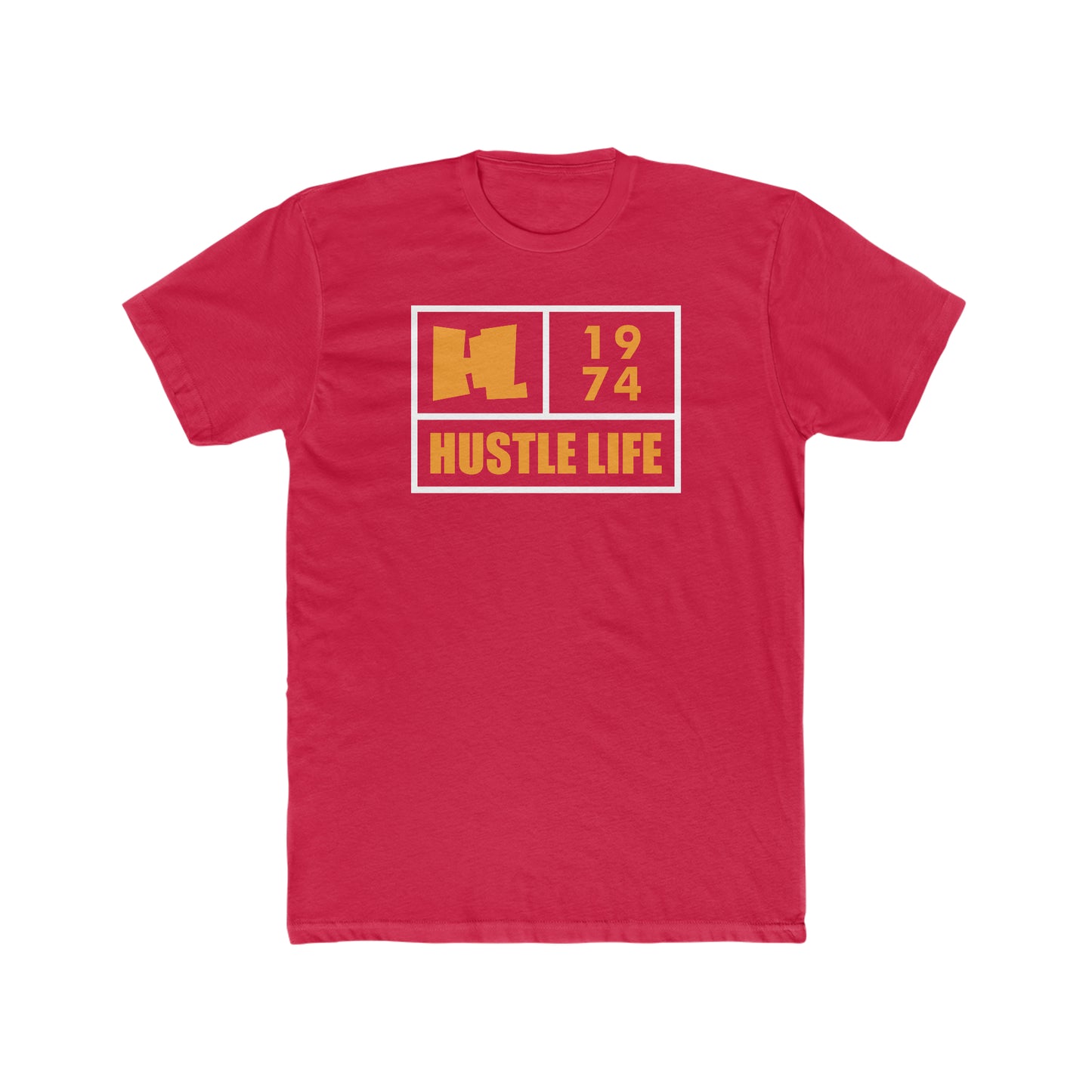 Blocked Out | Hustle Life | Cotton Crew Tee