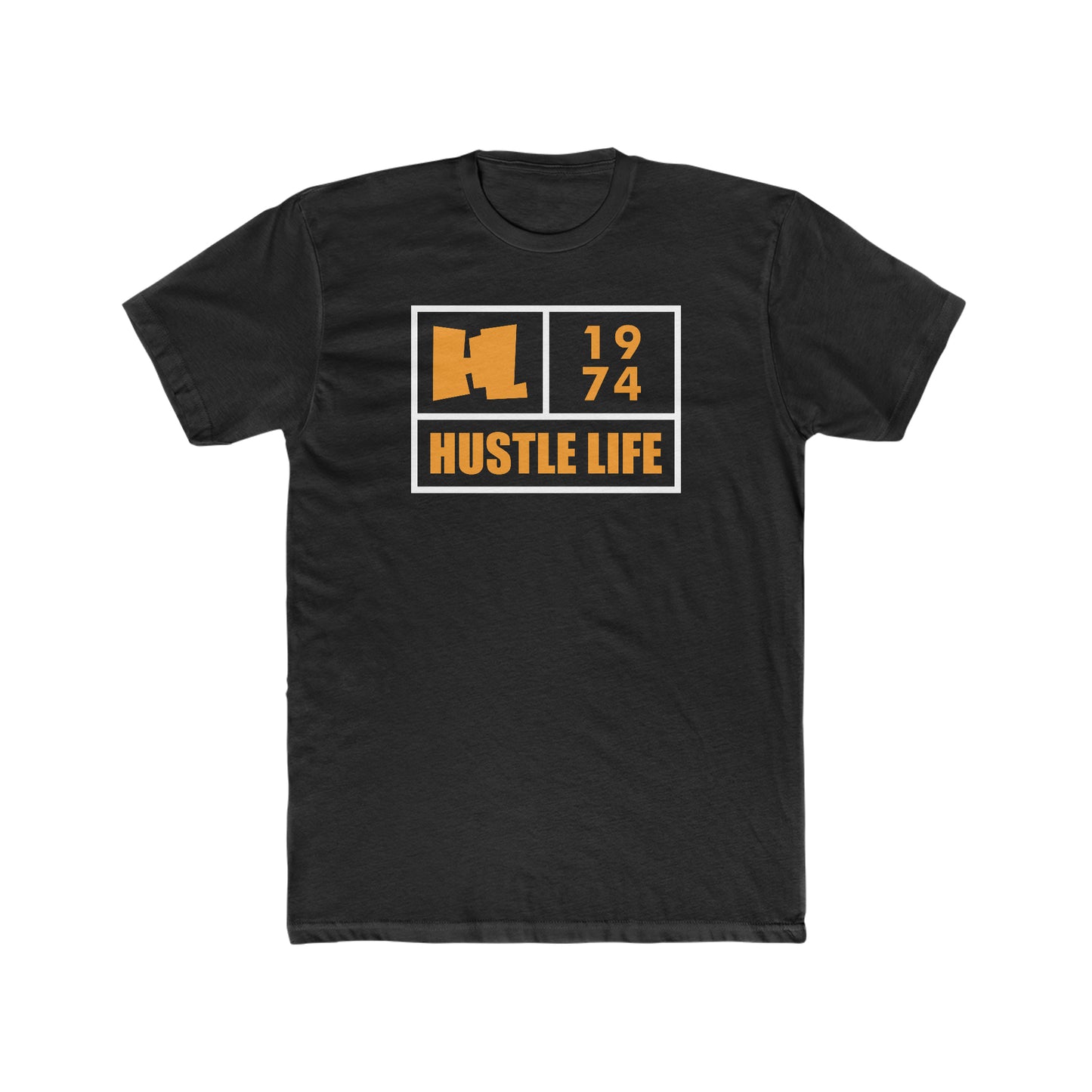 Blocked Out | Hustle Life | Cotton Crew Tee