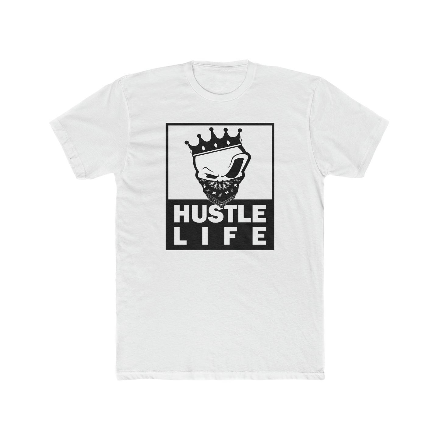 Bandana King | Hustle Life | Cotton Crew Tee
