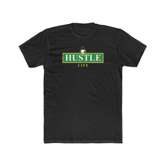 40 oz | Hustle Life | Cotton Crew Tee