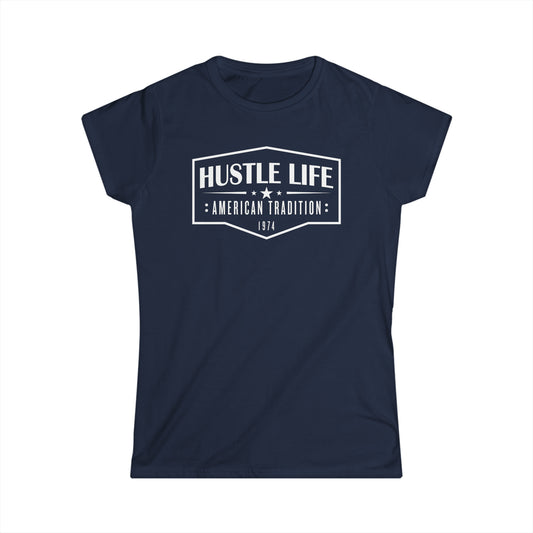 Aviation | Hustle Life | Women's Soft Style Tee