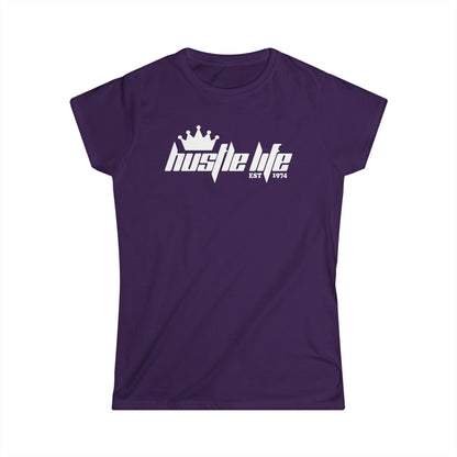 Pagal Crown | Hustle Life | Women's Soft Style Tee