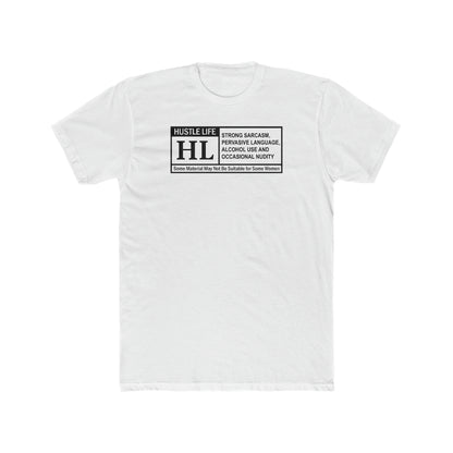Parental Advisory | Hustle Life | Cotton Crew Tee