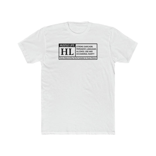 Parental Advisory | Hustle Life | Cotton Crew Tee