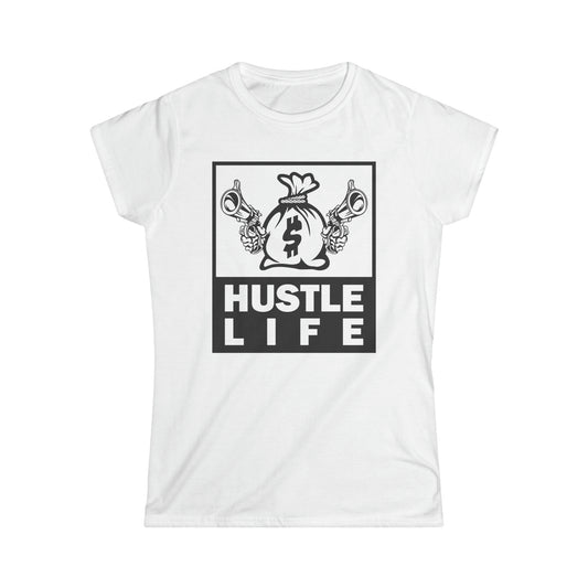 Bags O' Cash | Hustle Life | Women's Soft Style Tee