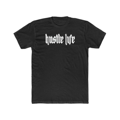 Mega Life | Hustle Life | Cotton Crew Tee