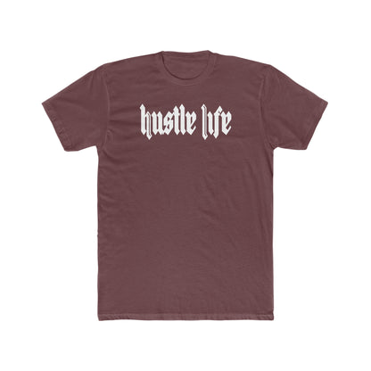 Mega Life | Hustle Life | Cotton Crew Tee