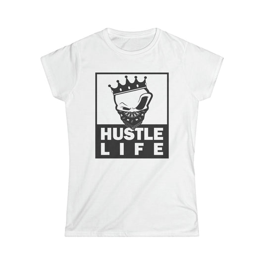 Bandana King | Hustle Life | Women's Soft Style Tee