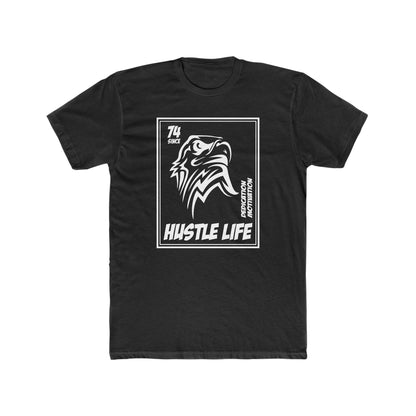 Eagle Stamp | Hustle Life | Cotton Crew Tee