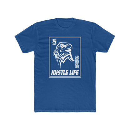 Eagle Stamp | Hustle Life | Cotton Crew Tee