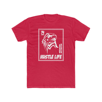 Eagle Stamp | Hustle Life | Cotton Crew Tee