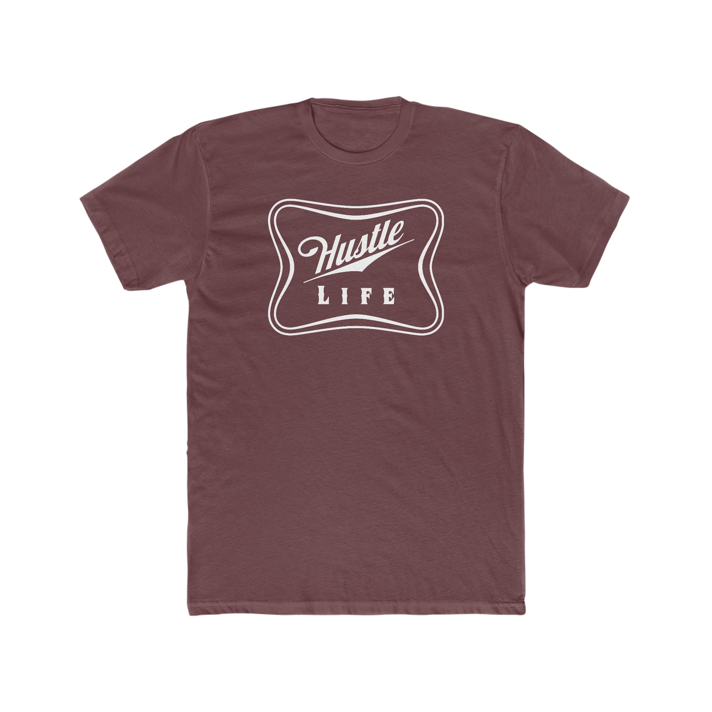 High Life | Hustle Life | Cotton Crew Tee