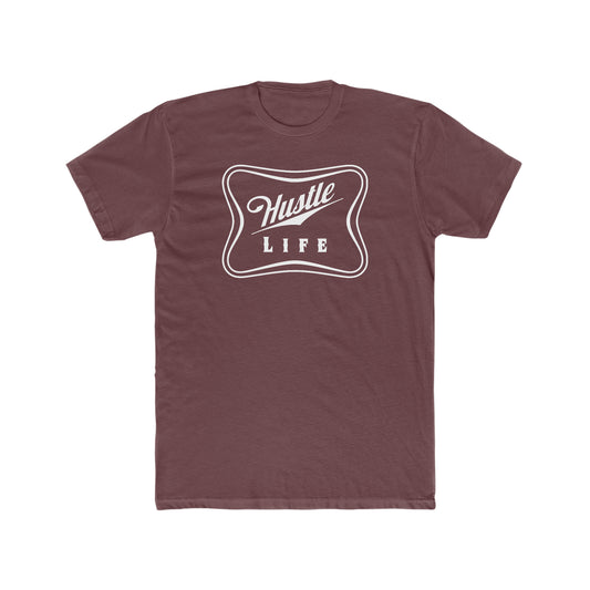 High Life | Hustle Life | Cotton Crew Tee