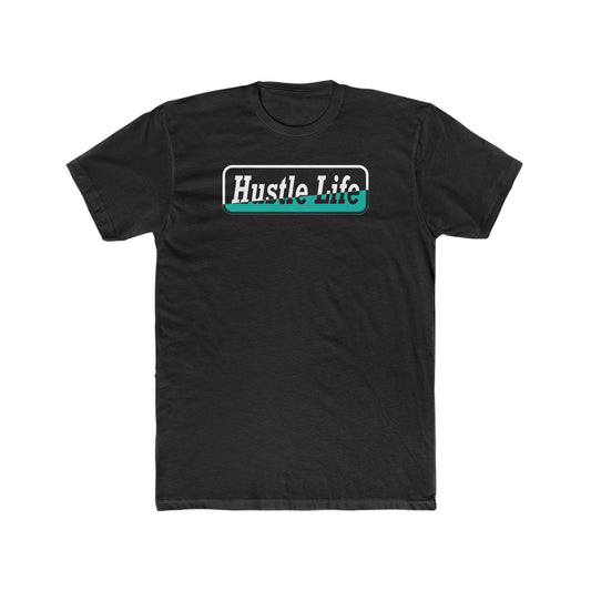 Half Tone | Hustle Life | Cotton Crew Tee