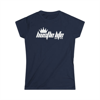 Pagal Crown | Hustle Life | Women's Soft Style Tee