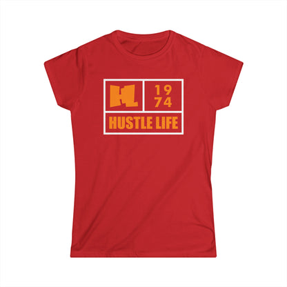 Blocked Out | Hustle Life | Women's Soft Style Tee