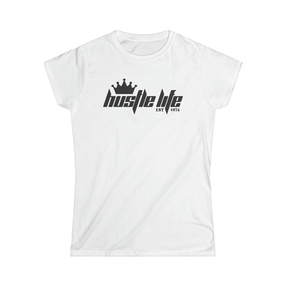 Pagal Crown | Hustle Life | Women's Soft Style Tee
