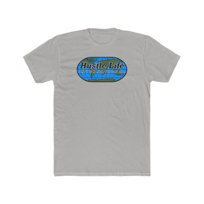 Worldwide | Hustle Life | Cotton Crew Tee