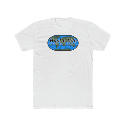 Worldwide | Hustle Life | Cotton Crew Tee