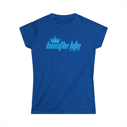 Pagal Crown | Hustle Life | Women's Soft Style Tee