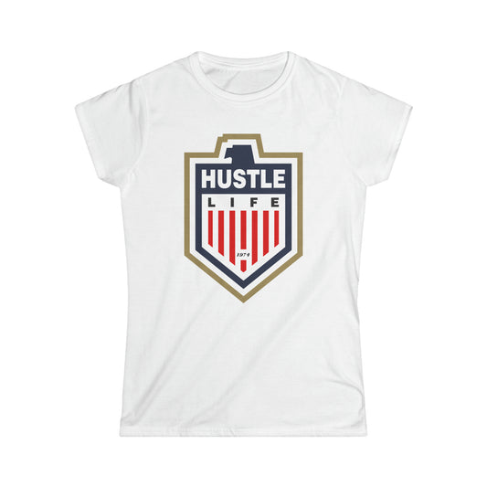 Crest | Hustle Life | Women's Soft Style Tee