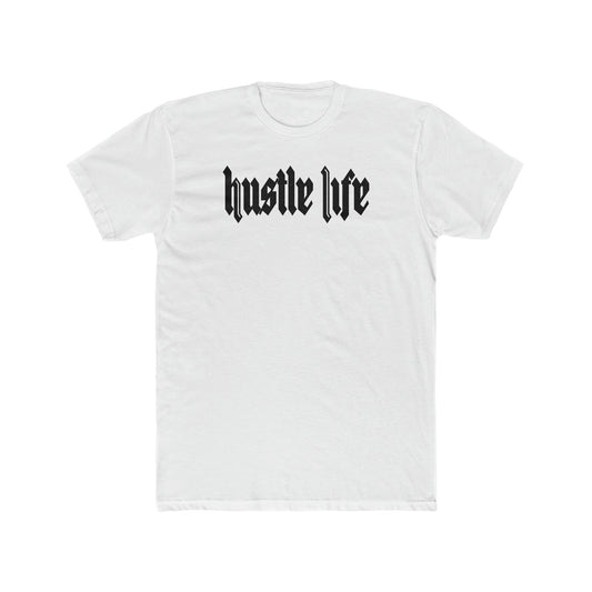 Mega Life | Hustle Life | Cotton Crew Tee