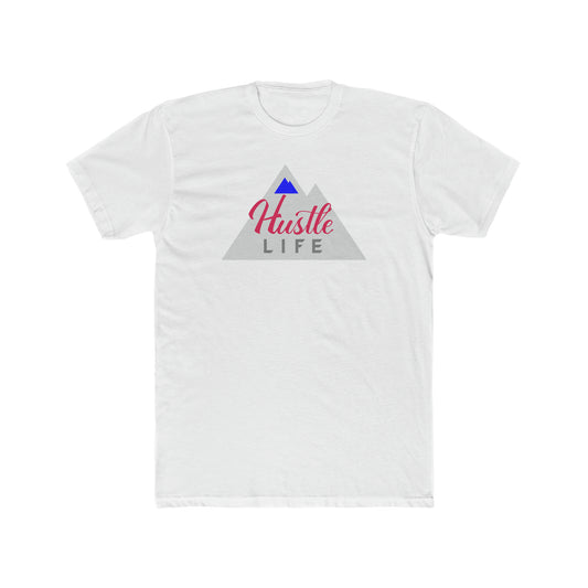 Dual Peaks | Hustle Life | Cotton Crew Tee
