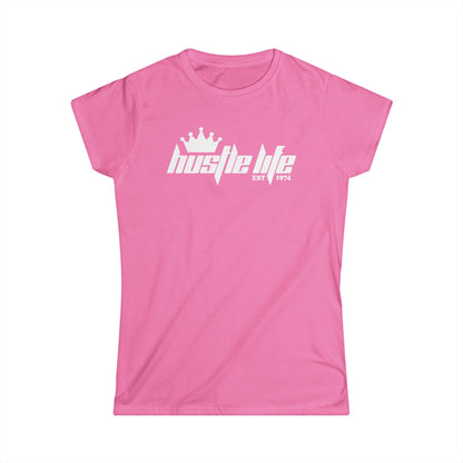 Pagal Crown | Hustle Life | Women's Soft Style Tee