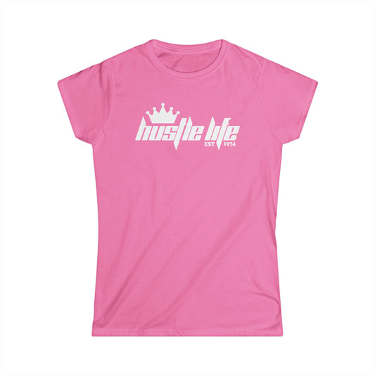 Pagal Crown | Hustle Life | Women's Soft Style Tee