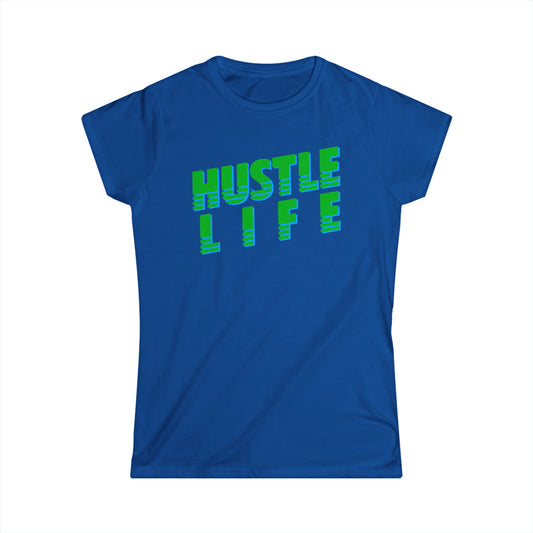 Slanted | Hustle Life | Women's Soft Style Tee