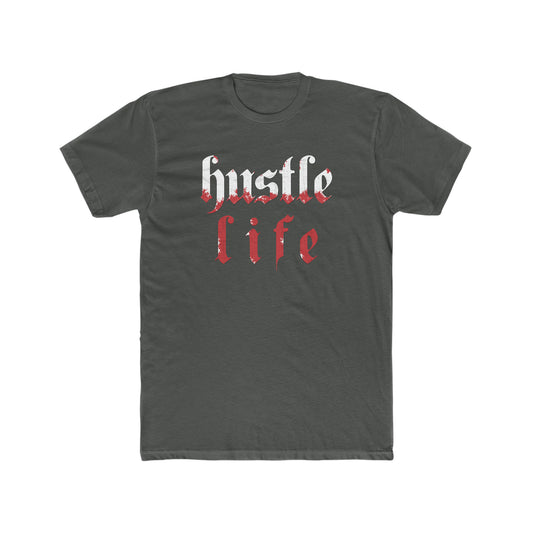 Blood Worx | Hustle Life | Cotton Crew Tee
