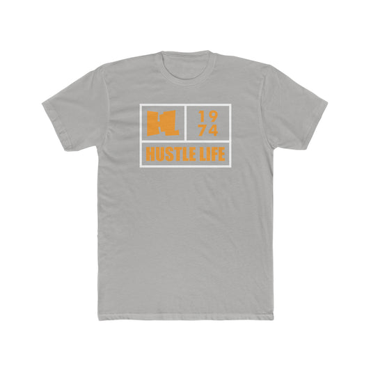 Blocked Out | Hustle Life | Cotton Crew Tee