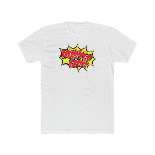 Toon Time | Hustle Life | Cotton Crew Tee