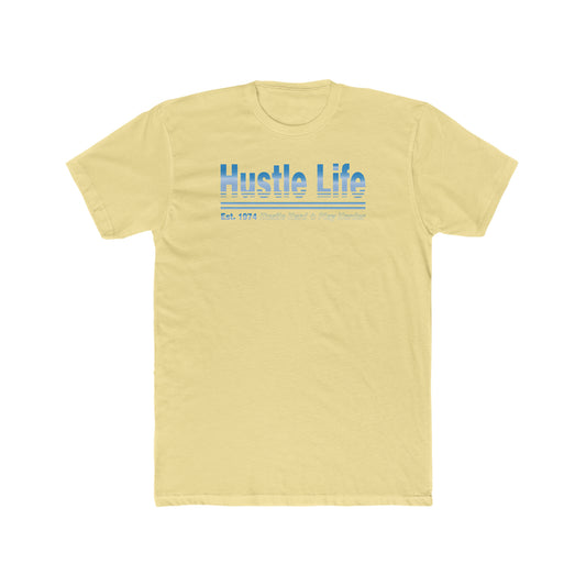 Gradient Life | Hustle Life | Cotton Crew Tee